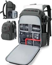 Mochila BAGSMART para Câmera e Laptop 15,6" - Ideal para Fotógrafos