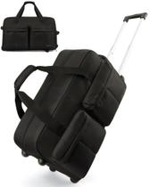 Mochila BAGSMART Rolling with Wheels 55L preta