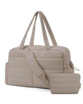 Mochila BAGSMART Travel Gym Puffer Tote 31L para Mulheres - Cor Caqui