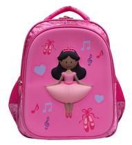 Mochila Ballerina Infantil 3d 14" Yins Kids Sortida YS42229