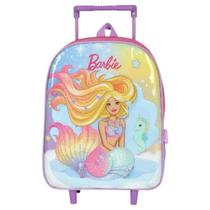 Mochila Barbie C/ Rodinhas Rosa-Pink Maxlog Mochila Barbie C/ Rodinhas Rosa-Pink Maxlog