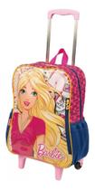 Mochila Barbie Pelo Mundo Infantil Rodinhas Escolar Tam G