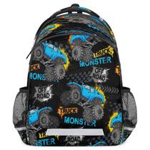 Mochila Bardic Grunge Monster Truck Car Waterproof College