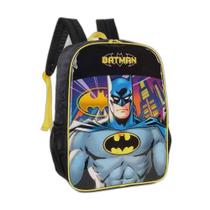 Mochila Batman Infantil Masculina Escolar Costas