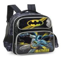 Mochila Batman Preta com Cinza - Luxcel - 6931759235204