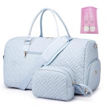 Mochila BAVERGE Weekender Feminina para Academia e Viagens - Azul Mochila BAVERGE Weekender Feminina para Academia e Viagens - Azul
