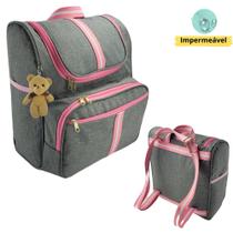 Mochila Bebê Infantil Maternidade 2 em 1 Luxo - Mazoon