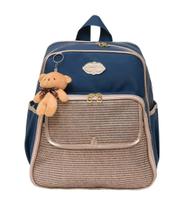 Mochila Bebê Maternidade Fun Baby Marinho Mochila Bebê Maternidade Fun Baby Marinho