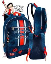 Mochila Betty Boop Jeans Love - Mochila Oficial Betty Boop