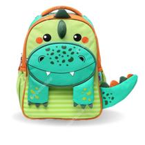 Mochila Bichinhos Escolar Ou Passeio Infantil De Bebe Menino