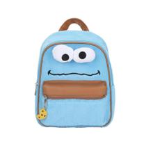 Mochila Bioworld Mini Monstro das Bolachas Vila Sésamo 28 cm