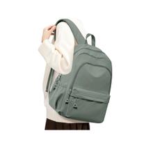 Mochila BJLFS Green Cute School com compartimento para laptop 24L Mochila BJLFS Green Cute School com compartimento para laptop 24L