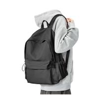 Mochila BJLFS preta impermeável 24L para mulheres e homens 46x32x14cm