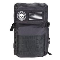 Mochila Black Skull Militar Clio Cinza Bs2194 Mochila Black Skull Militar Clio Cinza Bs2194