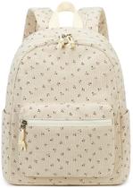 Mochila Bluboon Mini para meninas, criança, veludo cotelê floral