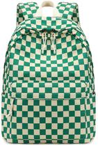 Mochila Bluboon para meninas da escola, bolsa de livros de veludo cotelê de 13 polegadas