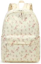 Mochila Bluboon para meninas e mulheres em veludo cotelê de 13 polegadas