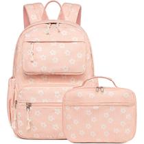 Mochila Bluboon para Niñas de Pana 31x16x42 cm con Lonchera