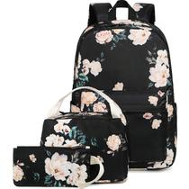 Mochila Bluboon School Teen Girls para laptop de 15 polegadas com lancheira