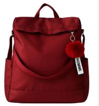Mochila Bolsa 2 em 1 Antirroubo Antifurto Feminina