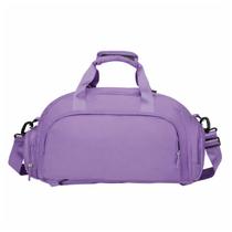 Mochila Bolsa Academia 3 em 1 Grande Capacidade Viagem Lilás