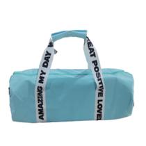 Mochila Bolsa Academia Esporte Fitness Treino Feminina Azul