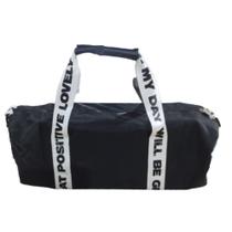 Mochila Bolsa Academia Esporte Fitness Treino Feminina Preto