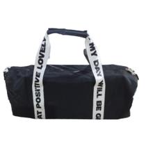 Mochila Bolsa Academia Esporte Fitness Treino Feminina Preto