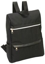 Mochila Bolsa Anti-Furto LS Bolsas com Zíper Prata 5 divisões - MO3175