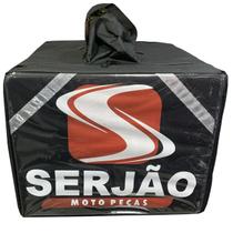 Mochila Bolsa Bag Motoboy Delivery Pizza Isopor Serjão Moto Peças
