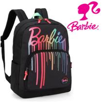 Mochila Bolsa Barbie Charmosa Princesa Feminina Adulto Preto