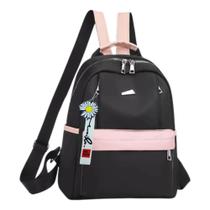 Mochila Bolsa casual Feminina Mulher Escolar Faculdade Passeio com o Chaveiro Mochila Bolsa casual Feminina Mulher Escolar Faculdade Passeio com o Chaveiro