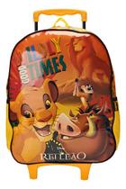 Mochila Bolsa Com Rodas Escolar Infantil Rei Leão Xeryus
