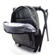 Mochila bolsa cooler cadeira termica banqueta dobravel camp