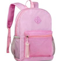 Mochila Bolsa Costas Escolar Juvenil Feminina Pastel - Clio