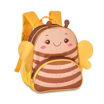 Mochila Bolsa de Costas - Borboleta, Abelha E Joaninha Zoo Infantil Escolar Pets - Clio