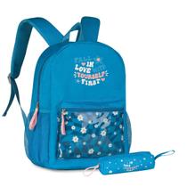 Mochila Bolsa de Costas Feminina For Girls Yourself First Oficial - Clio Mochila Bolsa de Costas Feminina For Girls Yourself First Oficial - Clio