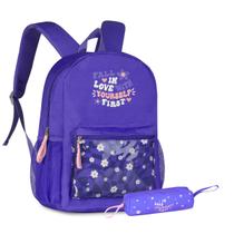 Mochila Bolsa de Costas Feminina For Girls Yourself First Oficial - Clio Mochila Bolsa de Costas Feminina For Girls Yourself First Oficial - Clio