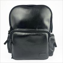 Mochila Bolsa De Couro Legitimo Unissex Grande Notebook Anti Furto Viagem Representante