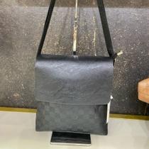 Mochila Bolsa De Peito De Couro Com Usb Para Motoqueiro