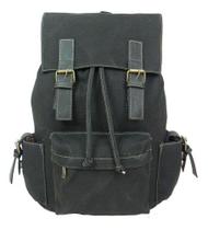 Mochila Bolsa Em Lona Vintage Resistente Masculina Feminina