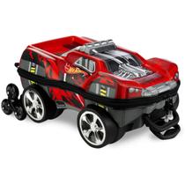 Mochila Bolsa Escolar 3D Carrinho Pick-up Hotwheels Infantil Com Rodinhas Forte Resistente