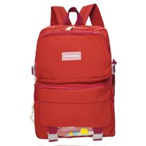 Mochila Bolsa Escolar Bubblles Fofa Kawaii Impermeável Verme