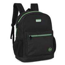 Mochila Bolsa Escolar Costas Adolescente Gamer Verde Menino