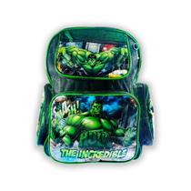 Mochila Bolsa Escolar Incrivel Hulk Reforçada