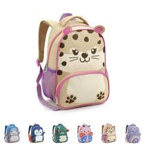 Mochila Bolsa Escolar Infantil Creche Animais 3D Seanite