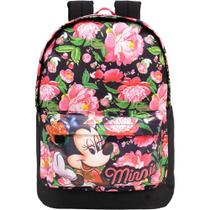 Mochila Bolsa Escolar Juvenil Minnie 9799 4 Compartimentos