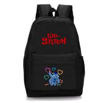Mochila Bolsa Escolar Lilo E Stitch Estampada - Dtf Mochila Bolsa Escolar Lilo E Stitch Estampada - Dtf