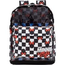 Mochila Bolsa Escolar Menina Minnie T03 Preto