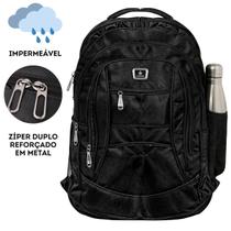 Mochila Bolsa Escolar MotoBoy Impermeável Masculina Notebook Moto